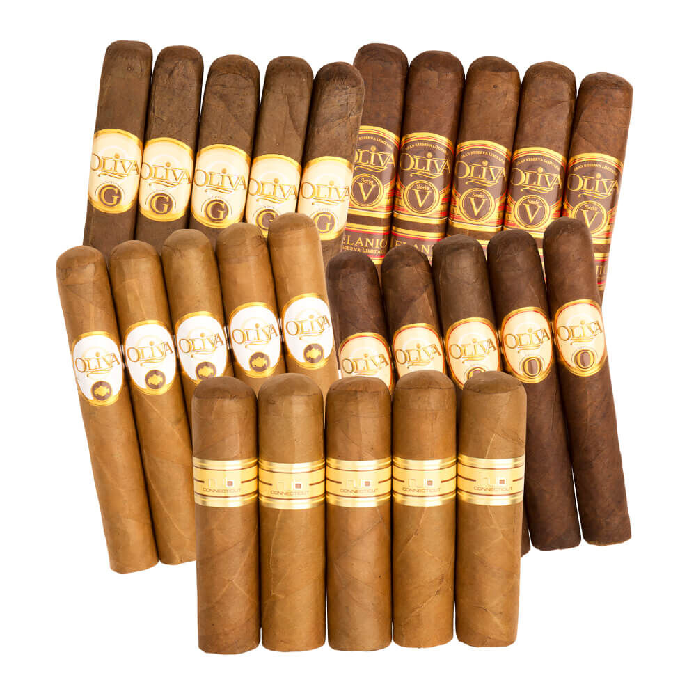 Oliva 25-Cigar Robusto Sampler, , jrcigars